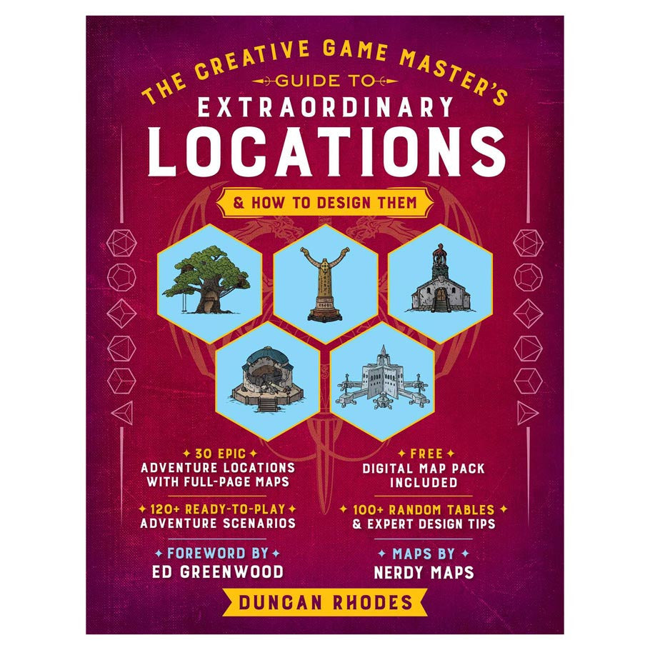 The Creative Game Master's Guide to Extraordinary Locations Toys Blokees TTCGM Guide to Extraordinary Locations