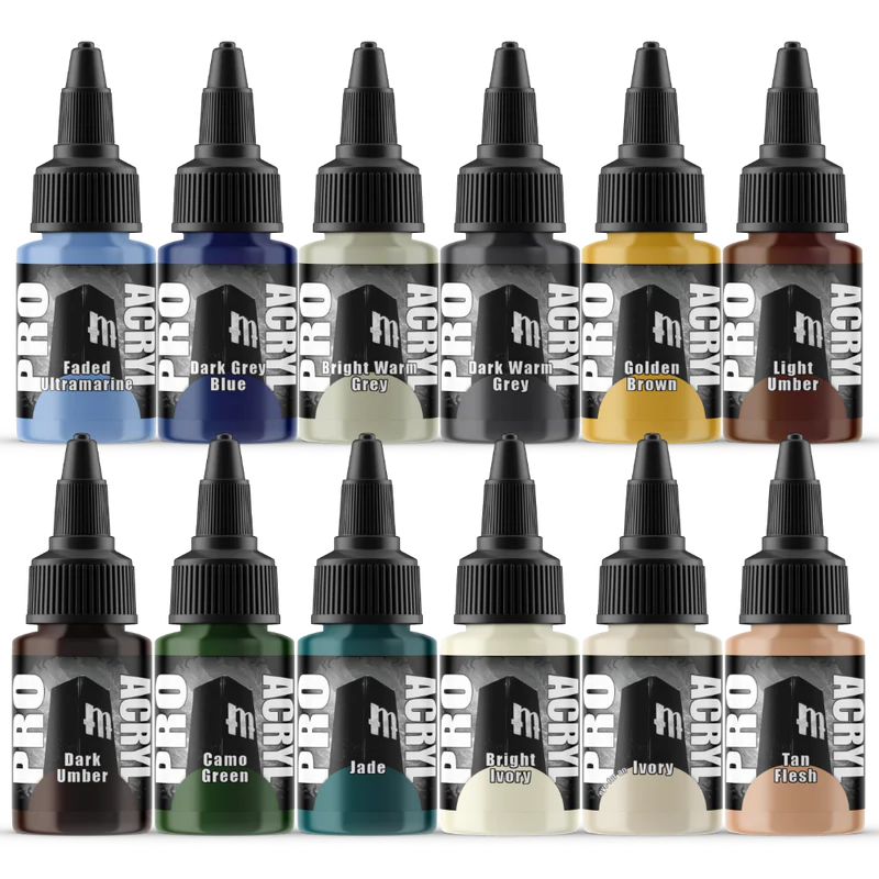 Pro Acryl Base Paint Set Paints Monument Hobbies
