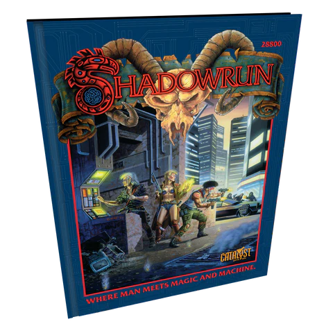 Shadowrun First Edition 35th Anniversary Role Playing Games Catalyst Game Labs