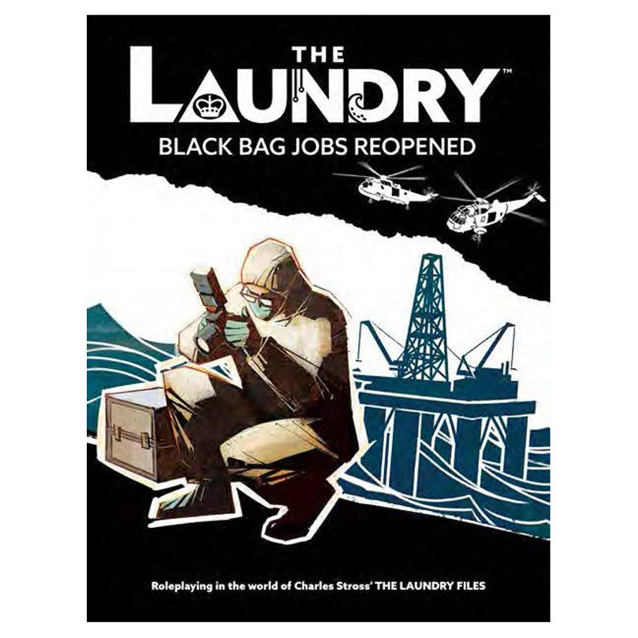 The Laundry 2nd Edition: Black Bag Jobs Reopened Role Playing Games Cubicle 7 Entertainment The Laundry 2E: Black Bag Jobs Reopened