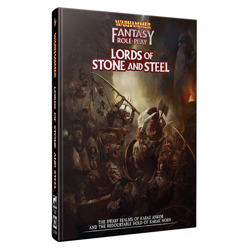 Warhammer Fantasy RPG 4E: Lords of Stone and Steel Role Playing Games Cubicle 7 Entertainment WFRPG Lords of Stone and Steel