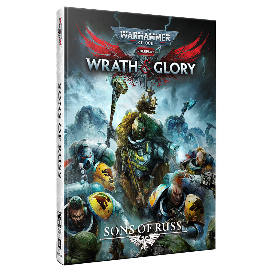Warhammer 40,000 Roleplay: Wrath & Glory: Sons of Russ Standard Edition Role Playing Games Cubicle 7 Entertainment WH40k RPG Sons of Russ SE