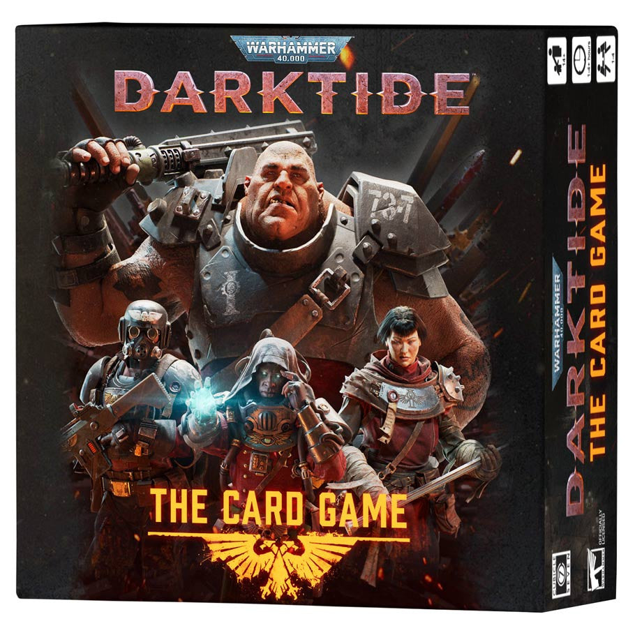 Warhammer 40,000: Darktide The Card Game Board Games Cubicle 7 Entertainment WH40k Darktide Card Game