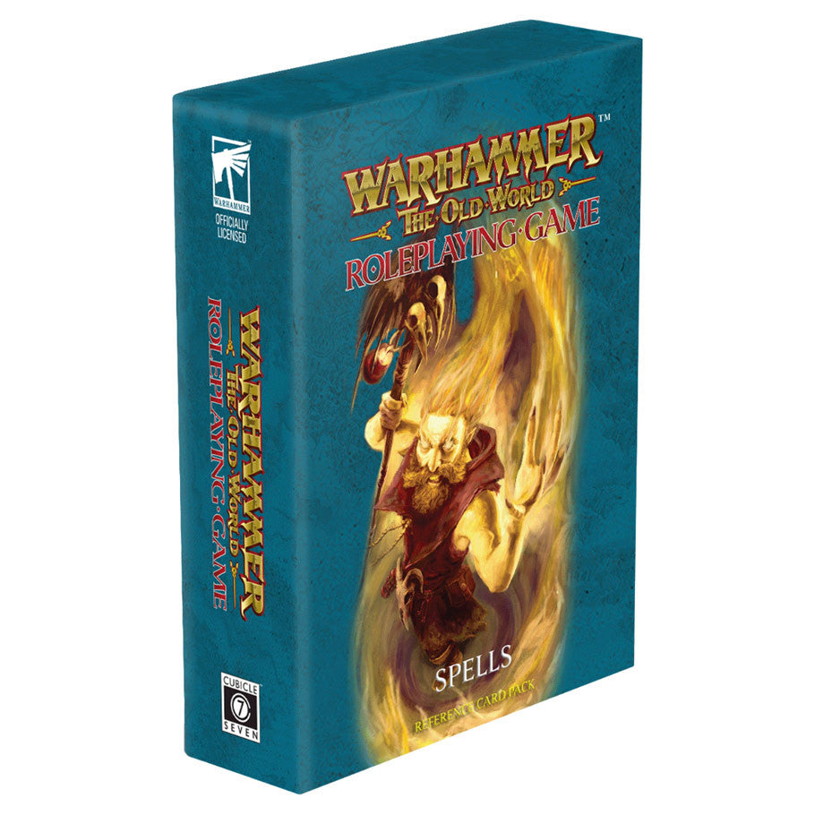 Warhammer: The Old World Roleplaying Game: Spells Card Deck Role Playing Games Cubicle 7 Entertainment WH TOW RPG Spells Deck