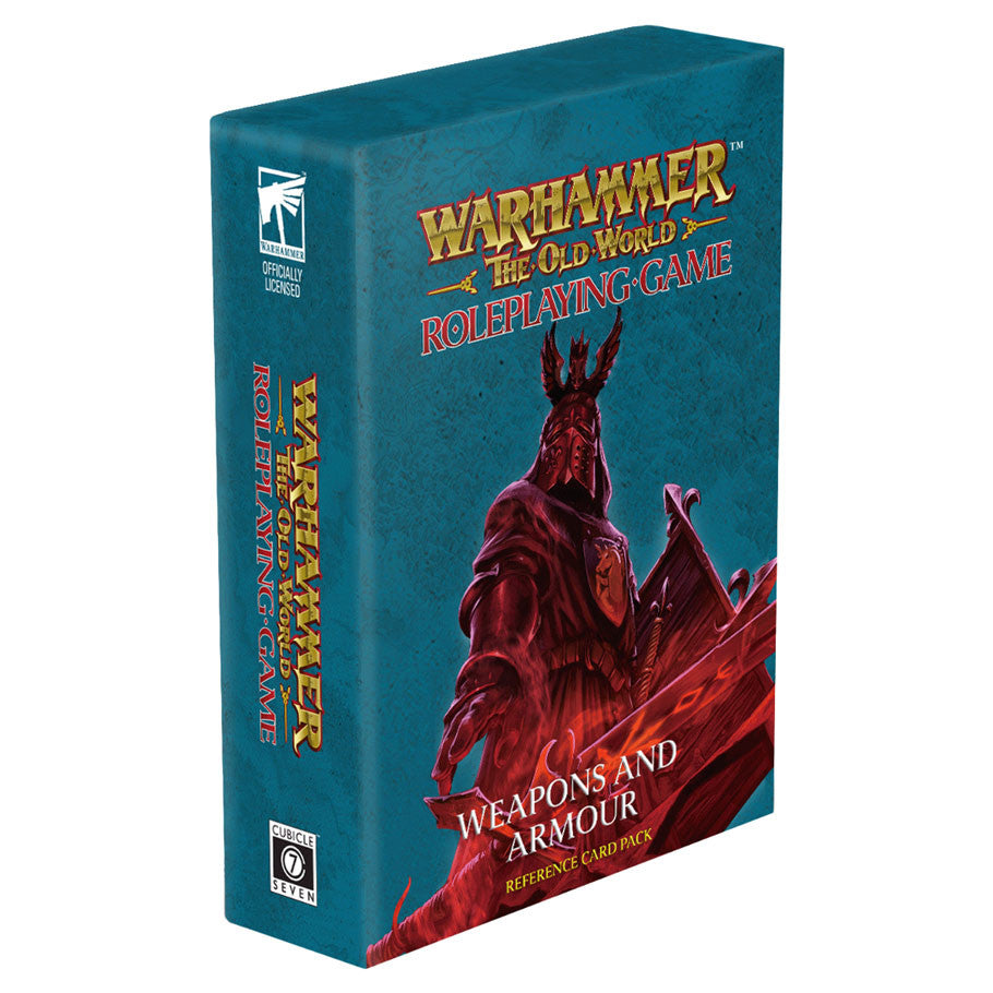 Warhammer: The Old World Roleplaying Game: Weapons & Armour Deck Role Playing Games Cubicle 7 Entertainment WH TOW RPG W&A Deck