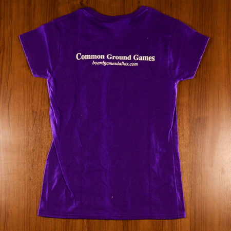 CGG Tshirt WL Purple Clothing & Accessories Common Ground Games