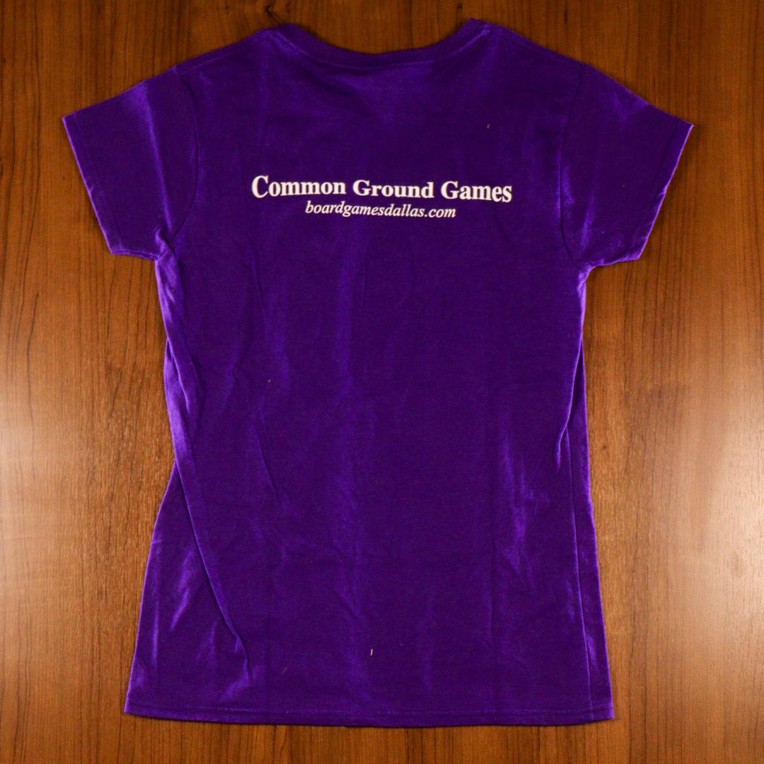 CGG Tshirt M Purple Clothing & Accessories Common Ground Games