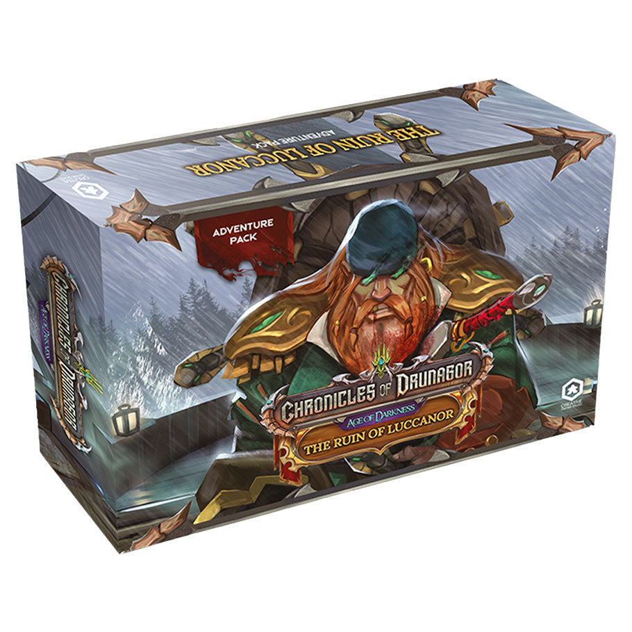 Chronicles of Drunagor: Age of Darkness: Adventure Pack 1: The Ruin of Luccanor V2 Board Games Creative Games Studio CoD AoD AP1 The Ruin of Luccanor
