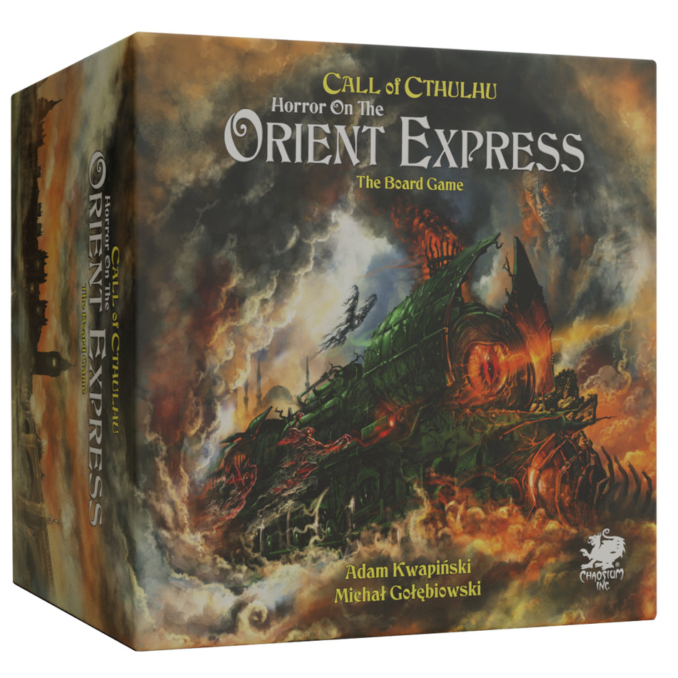 Call of Cthulhu: Horror on the Orient Express The Board Game Gamefound Bundle