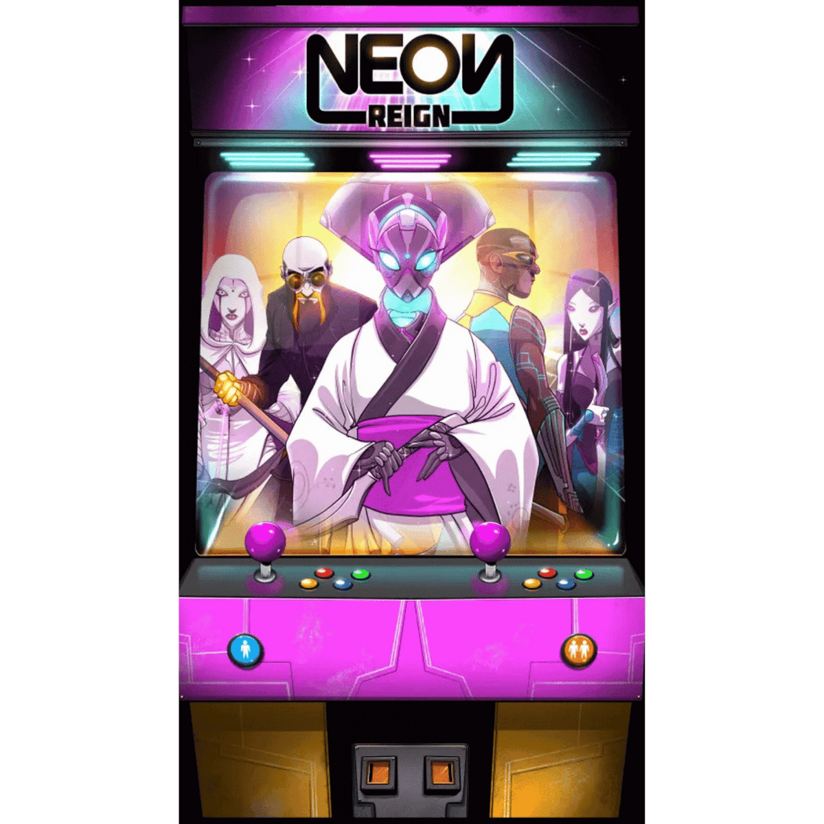 Neon Reign Board Games Chip Theory Games