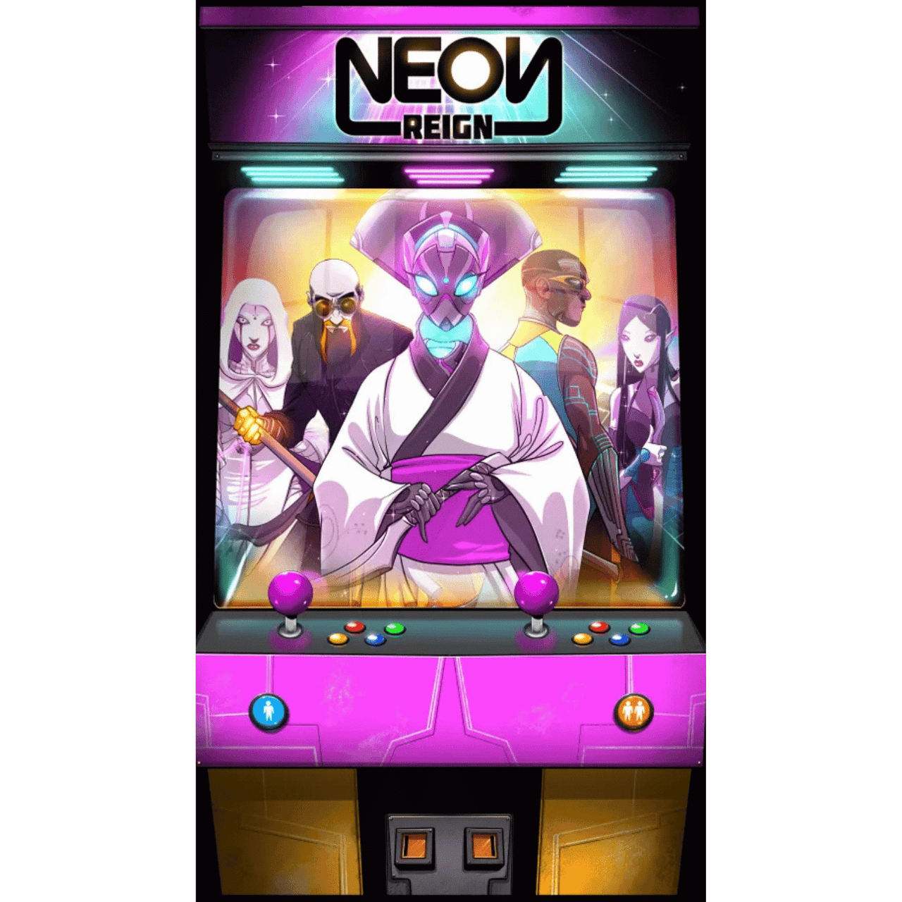Neon Reign Board Games Chip Theory Games