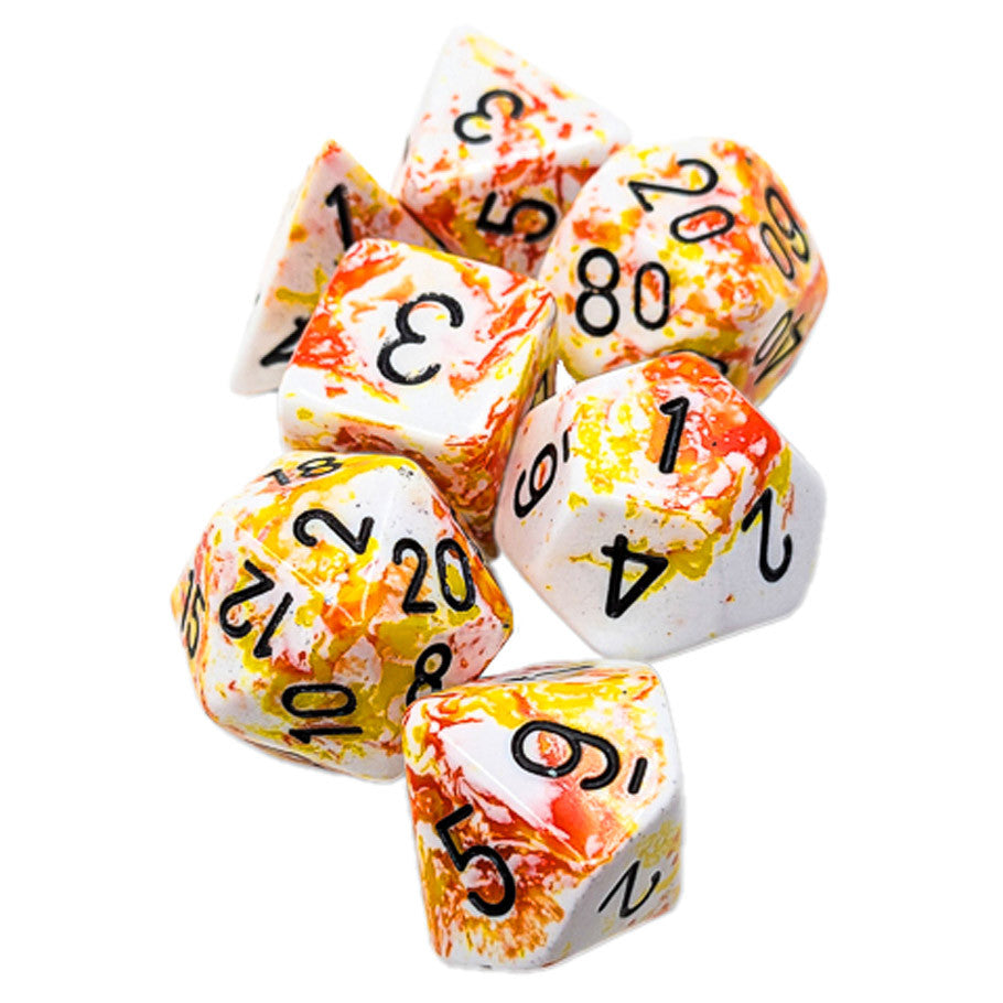 7-Set Brush: Sunrise Dice Chessex 7-Set Brush: Sunrise