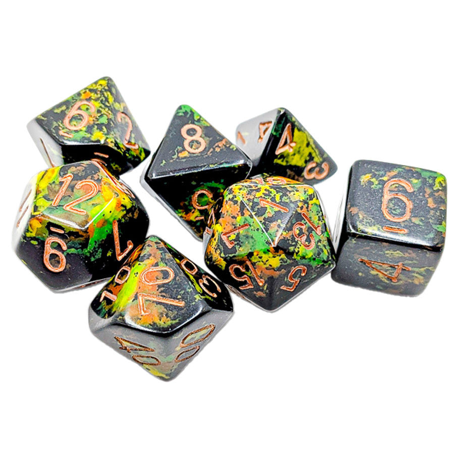 7-Set Brush: Deep Forest Dice Chessex 7-Set Brush: Deep Forest