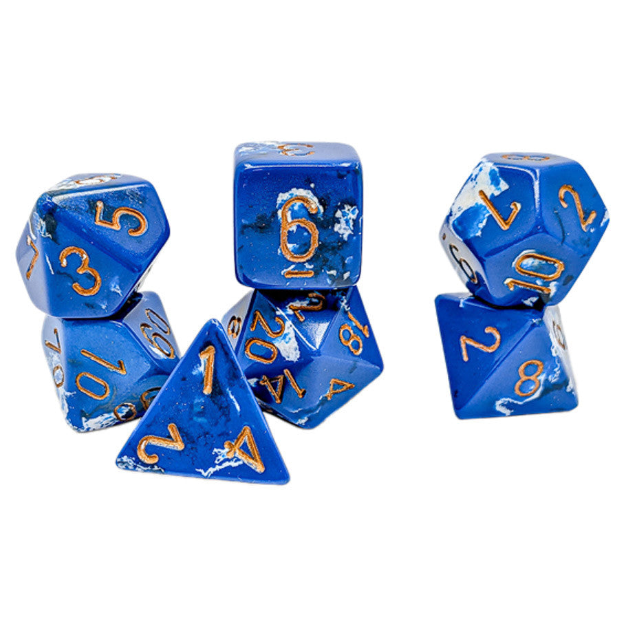 7-Set Brush: Waterbreak Dice Chessex 7-Set Brush: Waterbreak