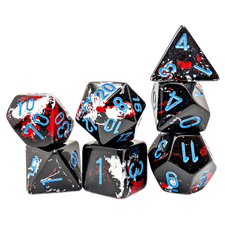 7-Set Brush: Dark Side Dice Chessex 7-Set Brush: Dark Side