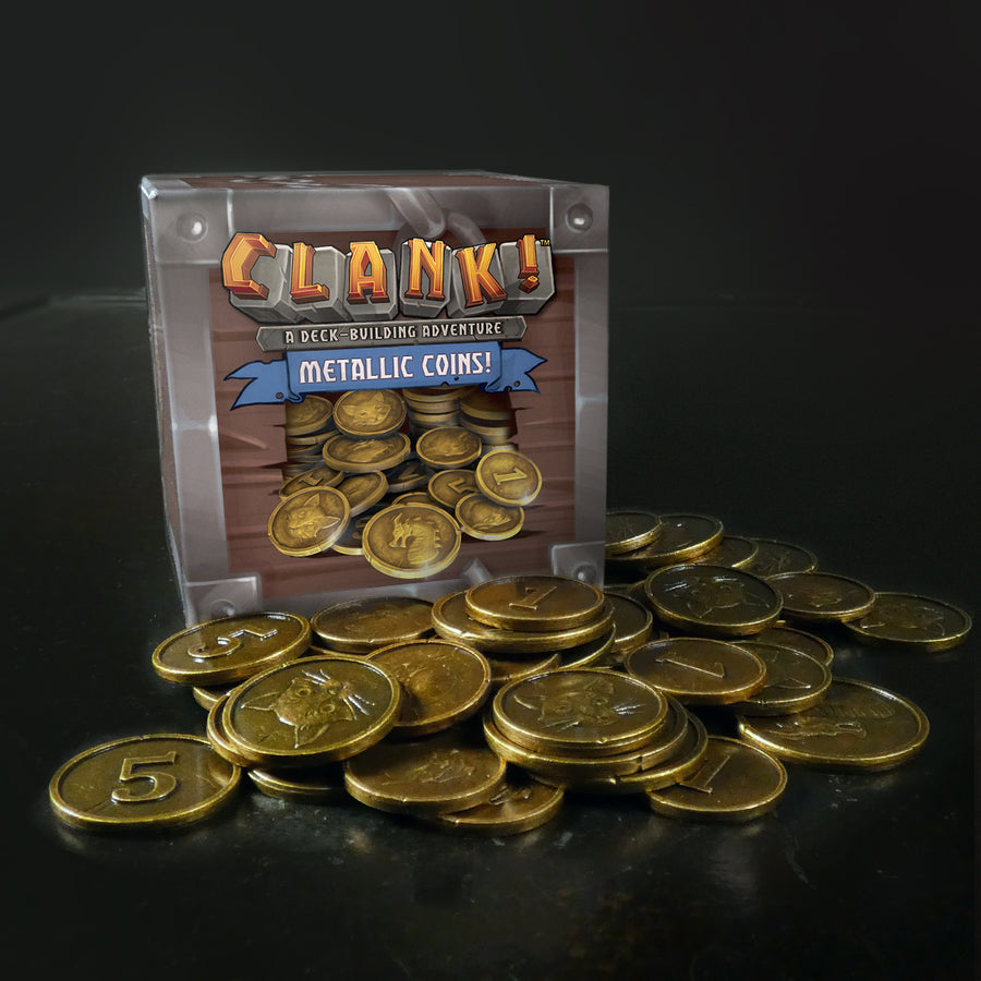 Clank! Metallic Coins! Board Games Dire Wolf Digital Clank! Metal Coins!