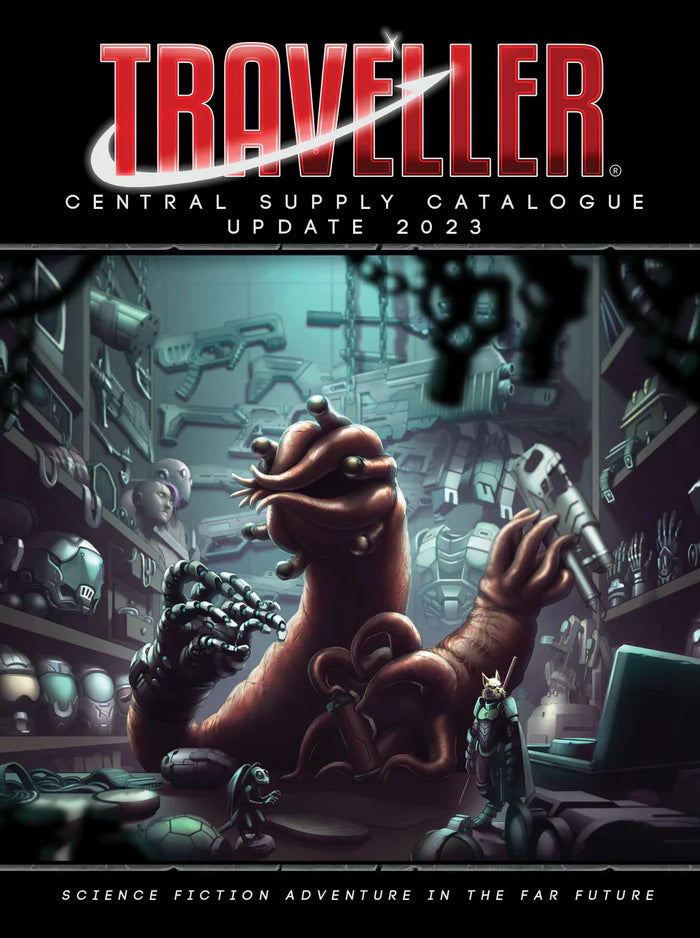 Traveller: Central Supply Catalogue Update 2023 Role Playing Games Mongoose Publishing