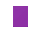 CURV Asymmetrical Card Sleeves (7 options) Supplies Heavy Play CURV Bard Purple  