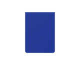 CURV Asymmetrical Card Sleeves (7 options) Supplies Heavy Play CURV Wizard Blue  