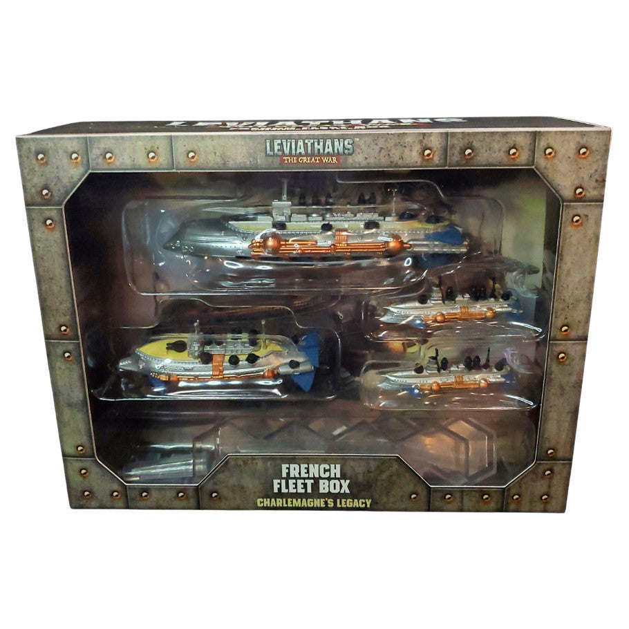 Leviathans: French Fleet Box Miniatures Catalyst Game Labs Leviathans: French Fleet Box
