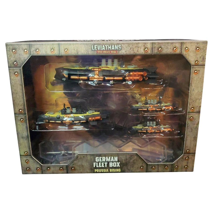 Leviathans: German Fleet Box Miniatures Catalyst Game Labs Leviathans: German Fleet Box