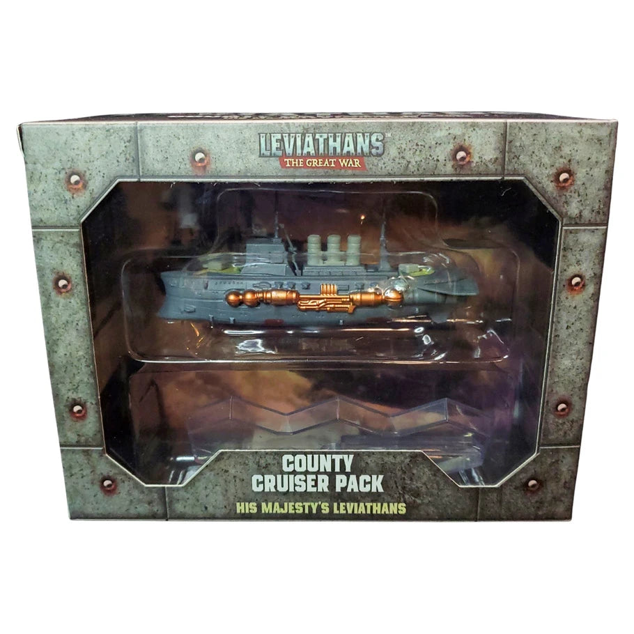 Leviathans: County Ship Pack Miniatures Catalyst Game Labs Leviathans: County Ship Pack