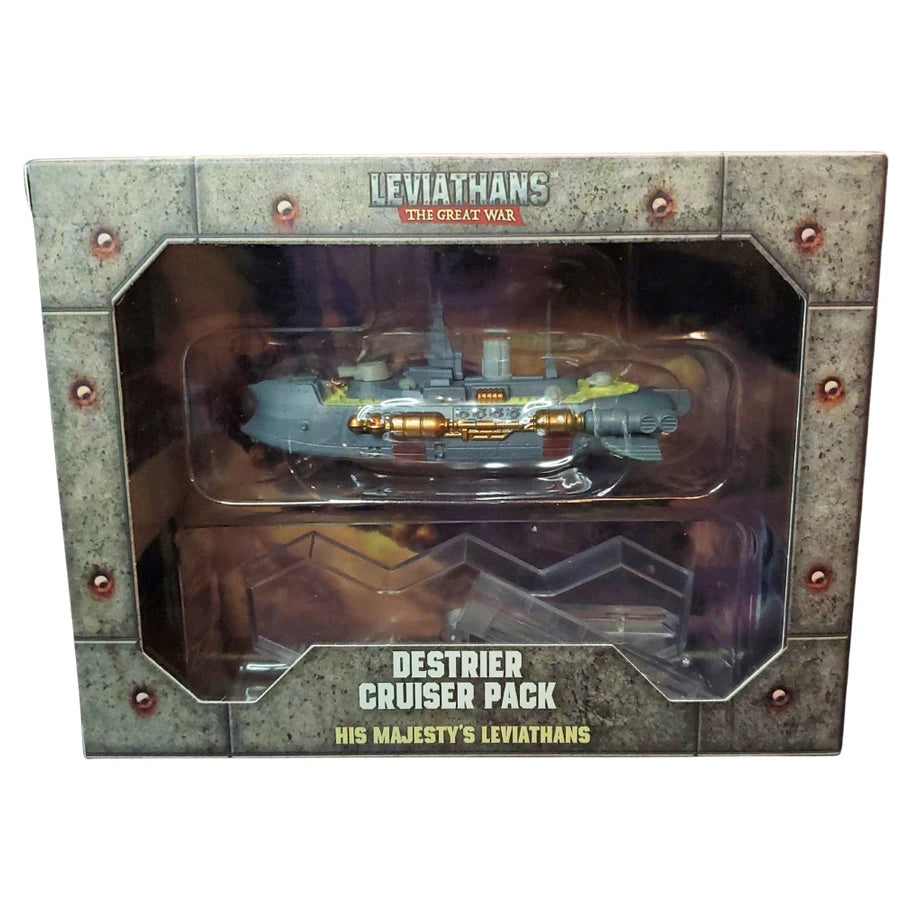 Leviathans: Destrier Ship Pack Miniatures Catalyst Game Labs Leviathans: Destrier Ship Pack