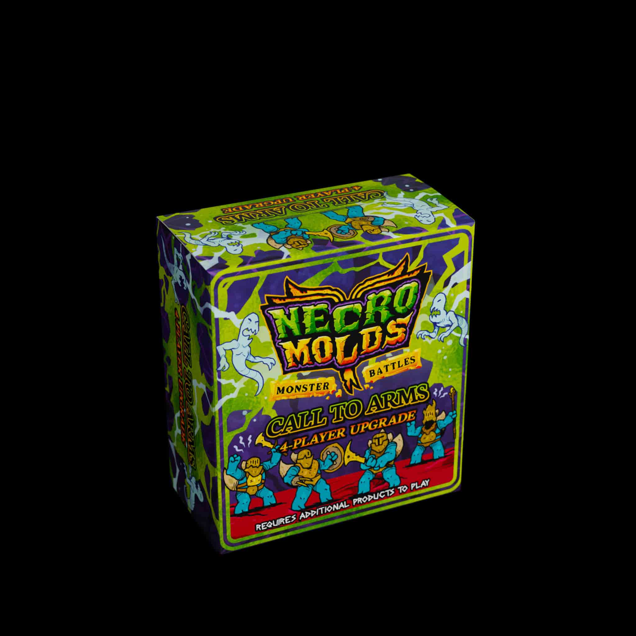 Necromolds: Call to Arms 4 Player Upgrade Miniatures Necromolds   