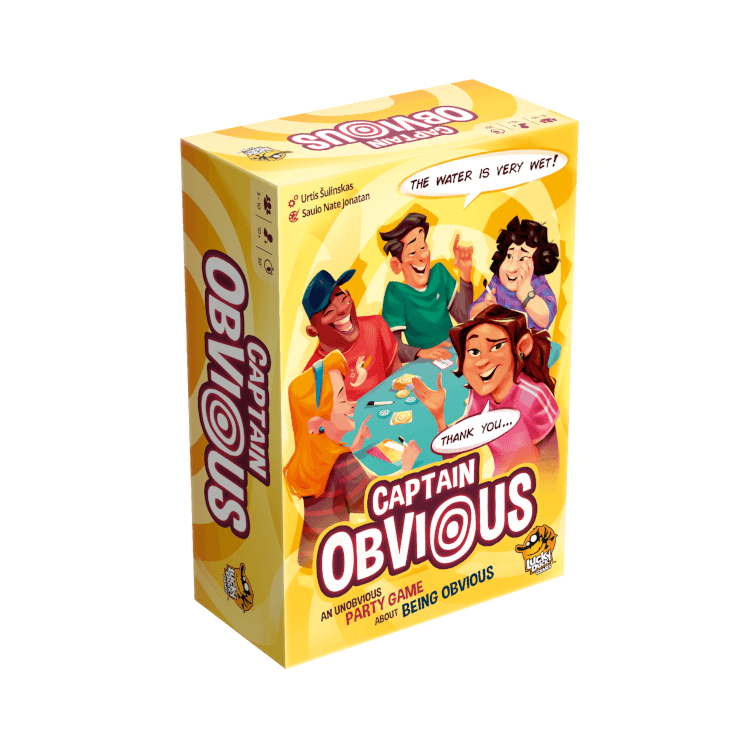 Captain Obvious Party Games Lucky Duck Games