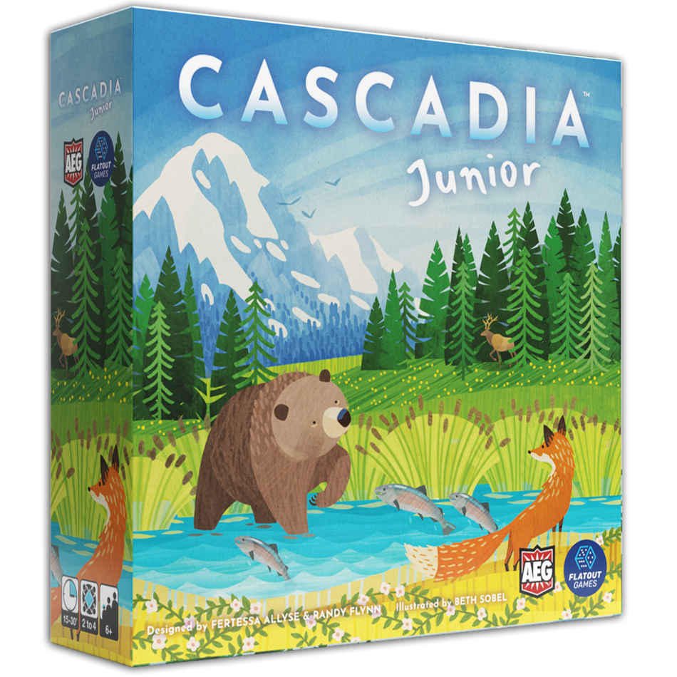 Cascadia Junior Board Games Alderac Entertainment Group
