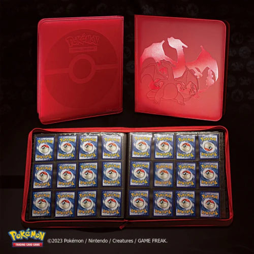 Pokemon Elite Series Binder: Charizard (2 options) Supplies Ultra Pro 12pkt Pro Zip Charizard