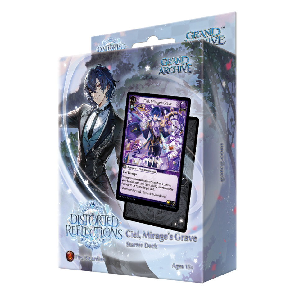 Grand Archive [DTR1E] Distorted Reflections Starter Deck (2 options) Trading Card Games Weebs of the Shore DTR1E SD Ciel