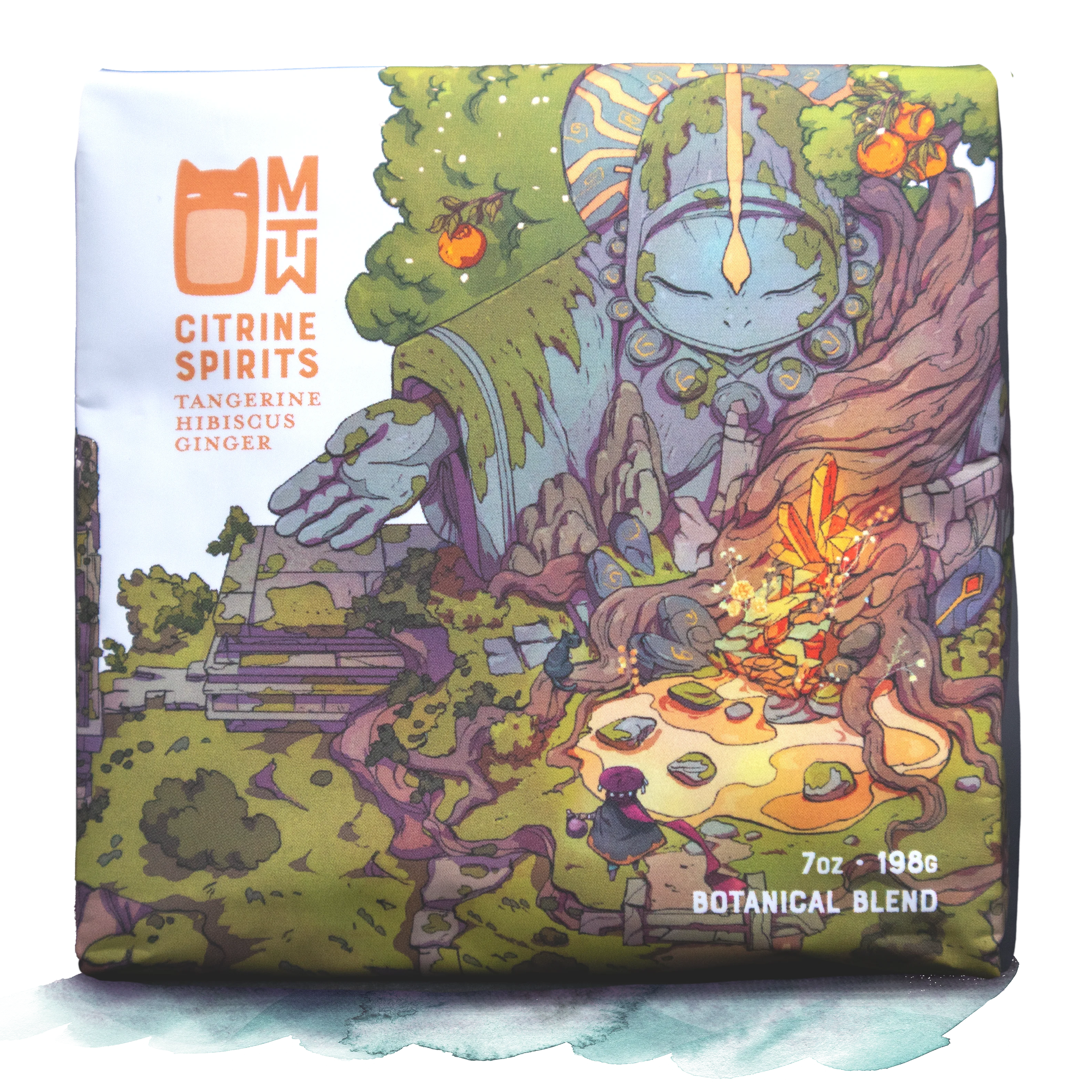 Many Worlds Tavern - Citrine Spirits Tea 7oz Coffee & Tea Many Worlds Tavern   