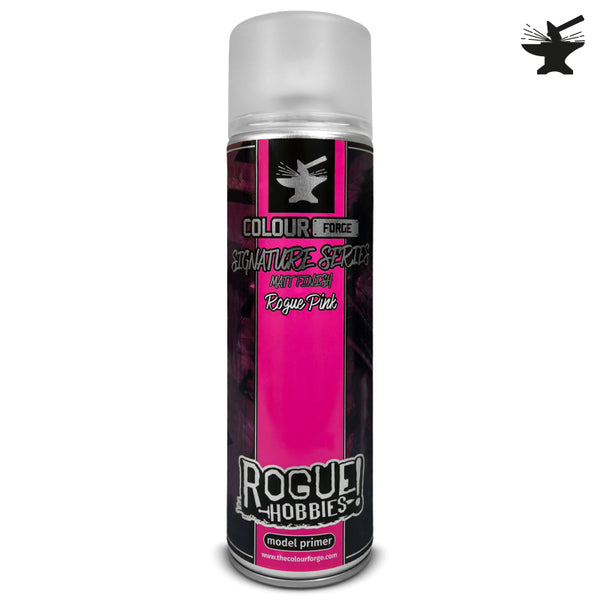Colour Forge Spray: Signature Series – Rogue Pink (500ml) Paints Monument Hobbies
