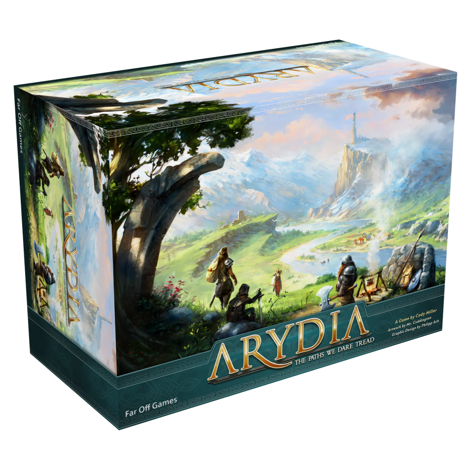 Arydia: The Paths We Dare Tread + Epic Hunt Board Games Far Off Games