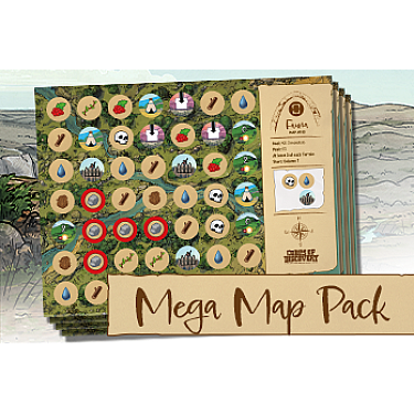 Corps of Discovery Mega Map Pack Board Games Off The Page Games