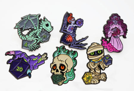 Mystery Loot: Critters of the Crypt Dice Foam Brain Games   