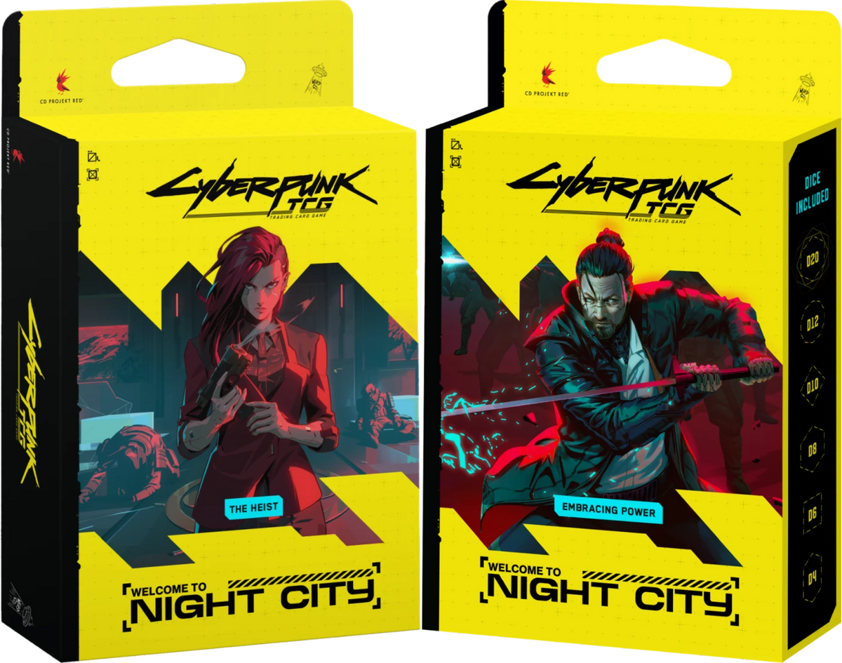 Cyberpunk TCG [WNC] Starter Decks (3 Options) Trading Card Games Weird Co. CP WNC Both Decks