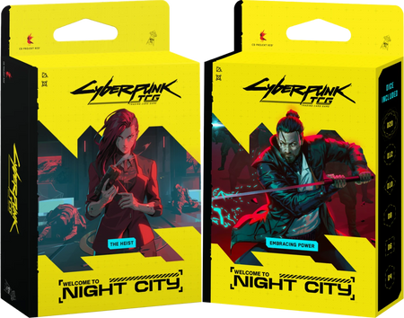 Cyberpunk TCG [WNC] Starter Decks (3 Options) Trading Card Games Weird Co. CP WNC Both Decks