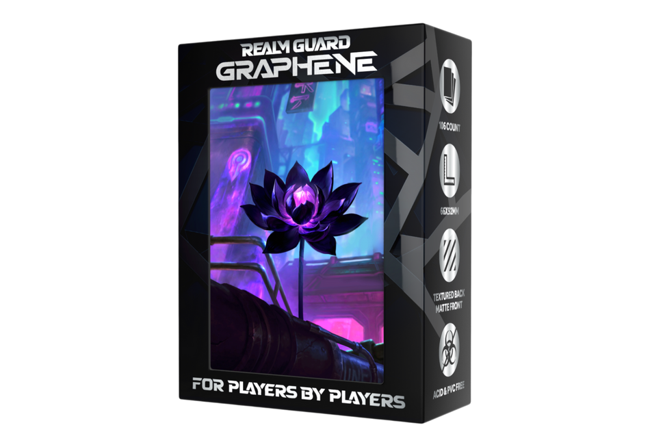 Realm Guard Graphene Cyberpunk Black Lotus Supplies Realm Guard RG GRP Cyberpunk Black Lotus