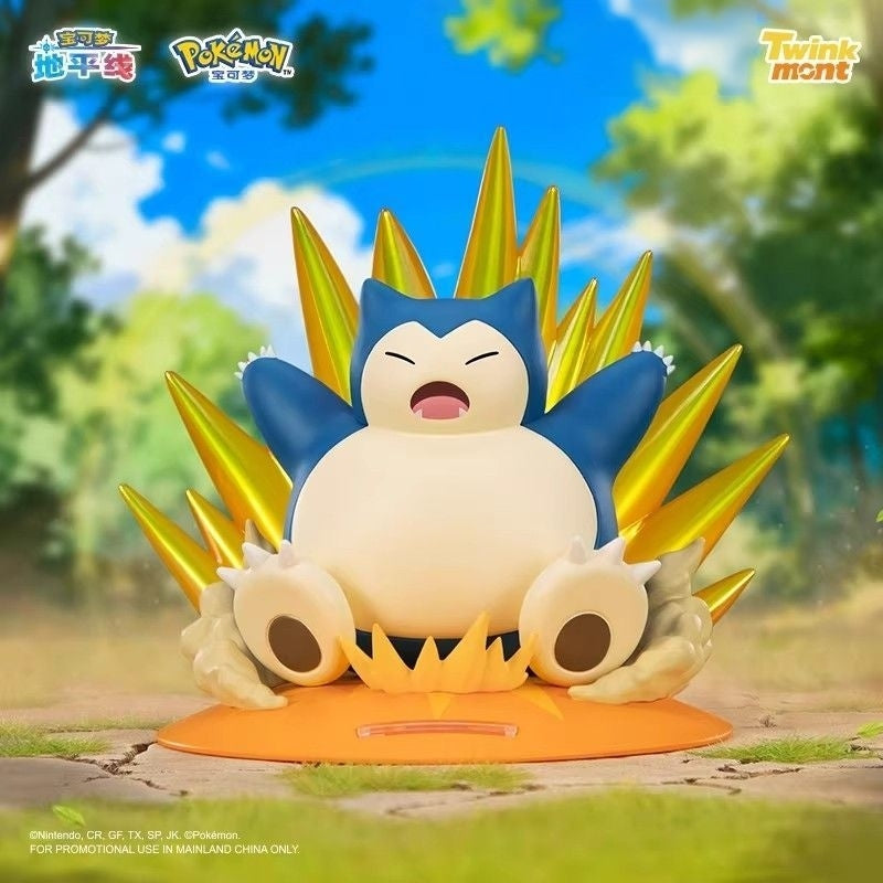 Pokémon Prime Figurine Collection -Snorlax, Maushold, Vulpix Toys Pepper Joy PKMN Prime Snorlax