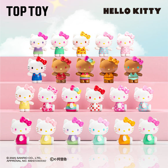 TOP TOY Sanrio Summer rainbow Candy Mini Figures Surprise Bag Toys Top Toy Sanrio Summer Candy