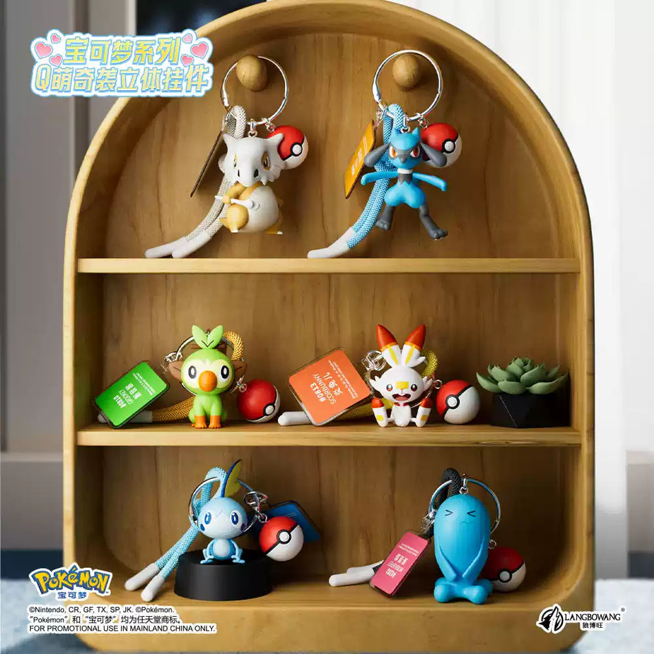 Pokemon Cute Surprise 3D Hanging Ornament Toys LuminaToyz PKMN 3D Hang Ornament