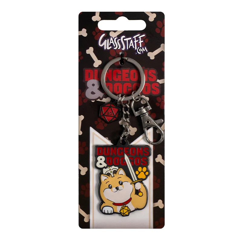 Keychain - Dungeons & Doggos Clothing & Accessories Forged Dice Co