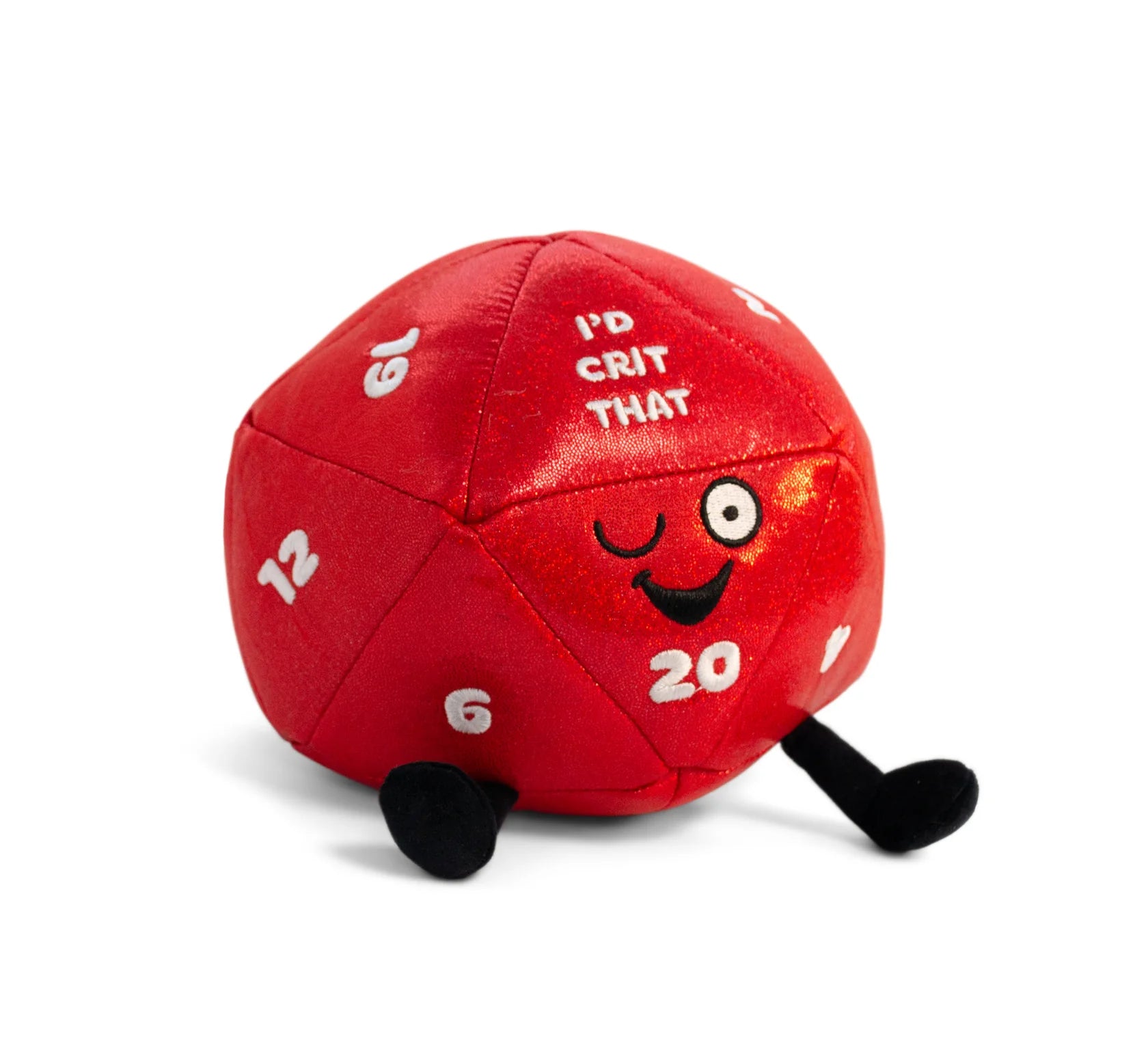 I'd Crit That Dice Plush Plushes Punchkins