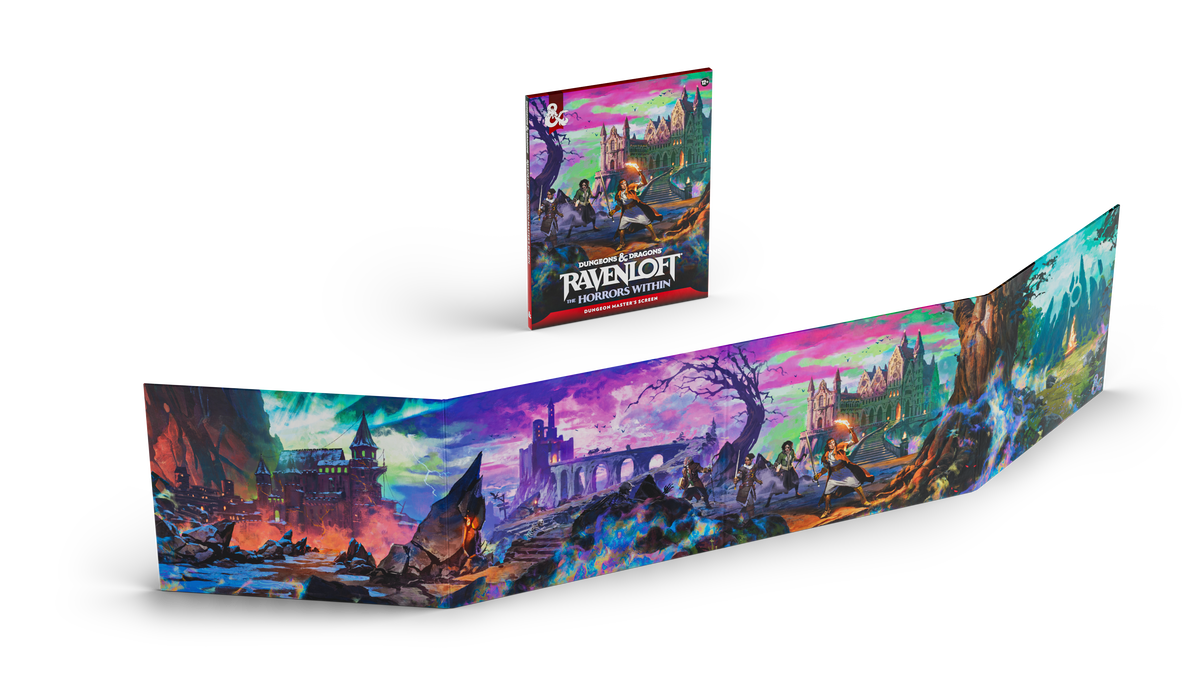 D&D 5E Ravenloft: The Horrors Within - Dungeon Master's Screen (DM Screen) Role Playing Games Wizards of the Coast