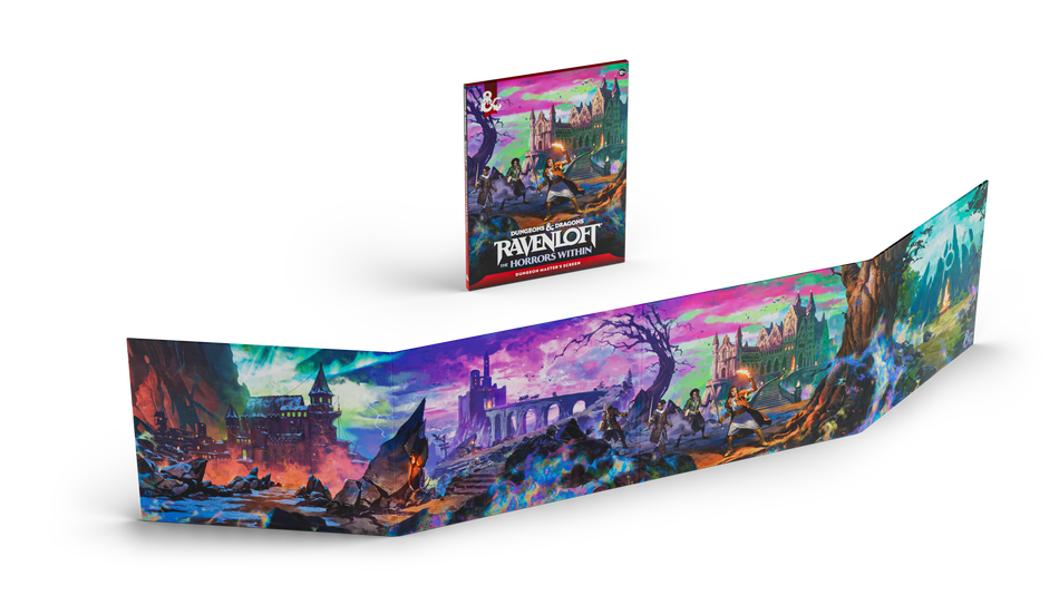 D&D 5E Ravenloft: The Horrors Within - Dungeon Master's Screen (DM Screen) Role Playing Games Wizards of the Coast