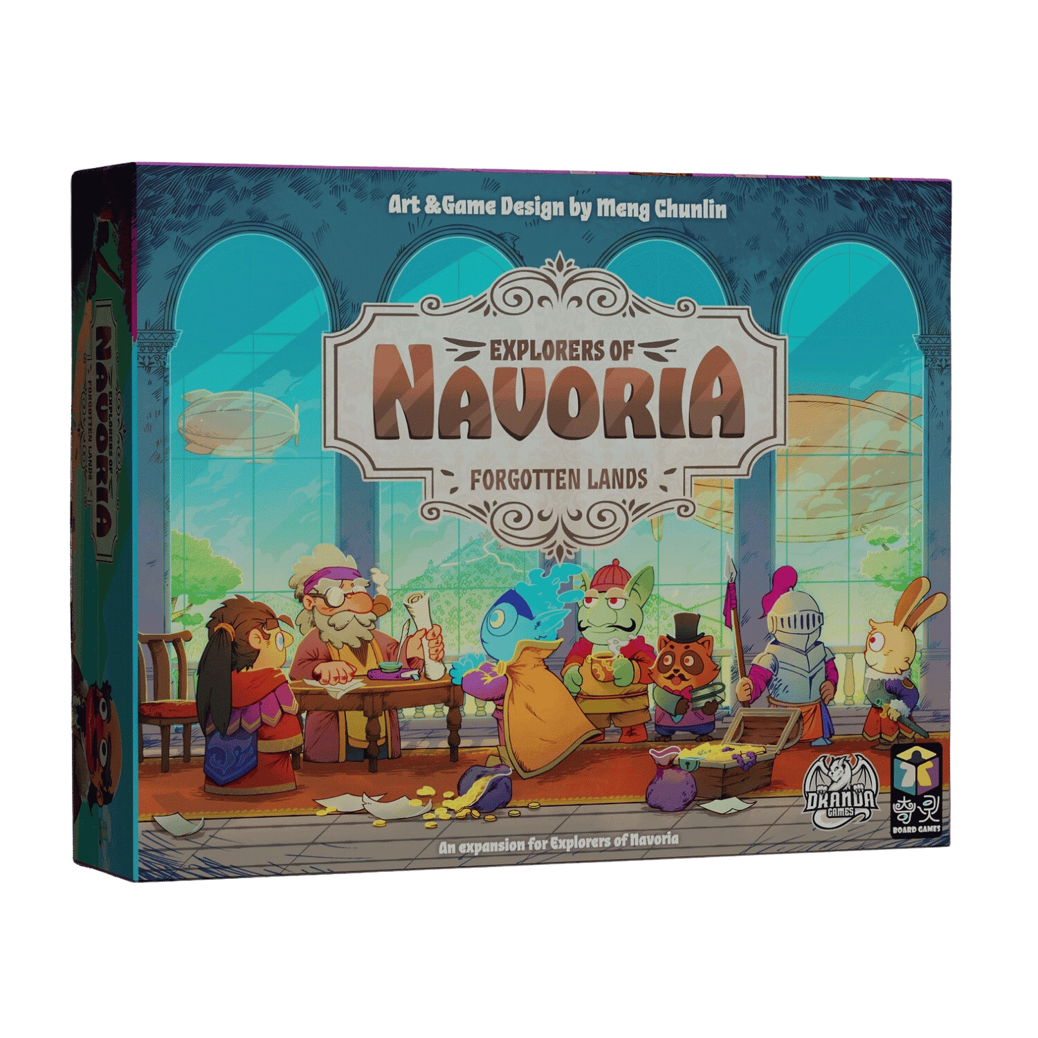 Explorers of Navoria: Forgotten Lands Board Games Dranda Games   