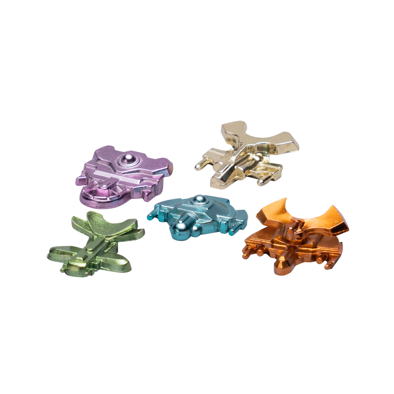 Moonrakers Metal Ship Tokens Board Games IV Studios