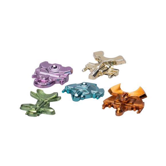 Moonrakers Metal Ship Tokens Board Games IV Studios
